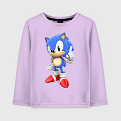Детский лонгслив Classic Sonic