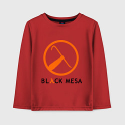 Лонгслив хлопковый детский Black mesa: Scrap, цвет: красный