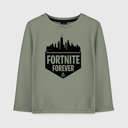 Лонгслив хлопковый детский Fortnite Forever, цвет: авокадо