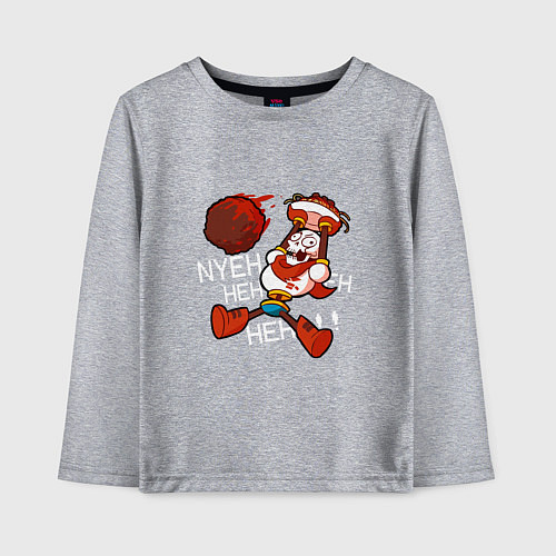Детский лонгслив Papyrus Undertale / Меланж – фото 1