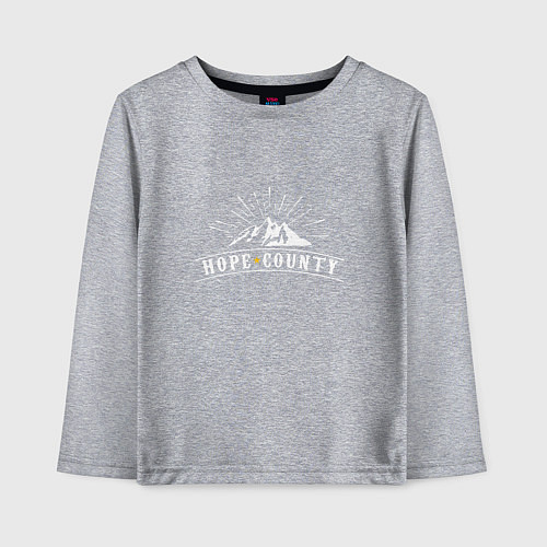 Детский лонгслив Hope Count: Mountain / Меланж – фото 1