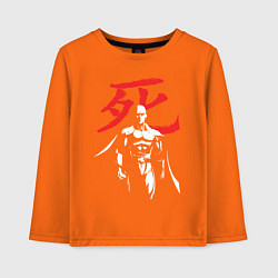 Лонгслив хлопковый детский Saitama Hero, цвет: оранжевый