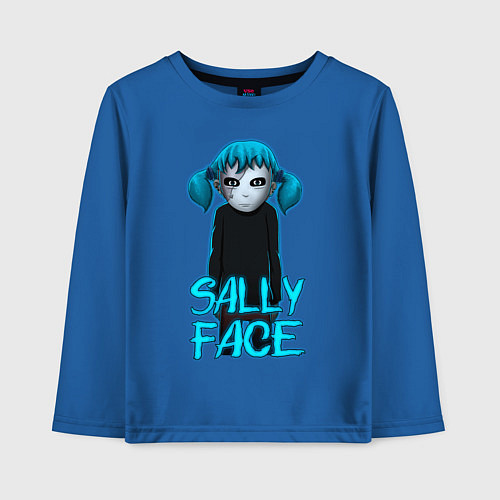 Детский лонгслив Sally Face / Синий – фото 1