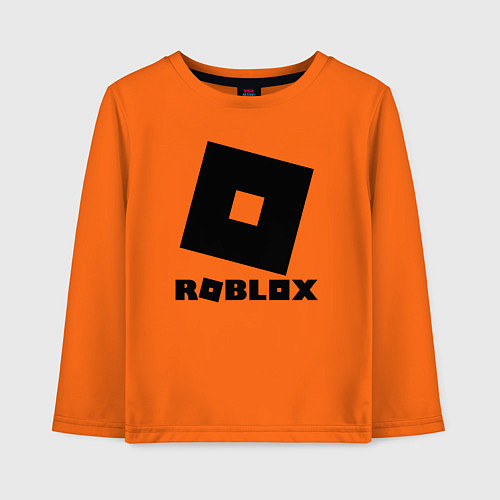 Детский лонгслив ROBLOX / Оранжевый – фото 1