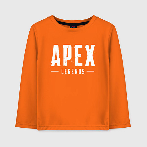 Детский лонгслив Apex Legends / Оранжевый – фото 1