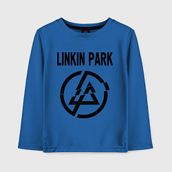 Лонгслив хлопковый детский Linkin Park, цвет: синий