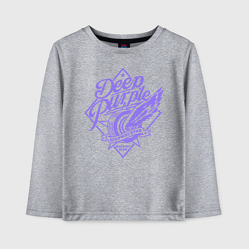 Детский лонгслив Deep Purple: Highway Star / Меланж – фото 1
