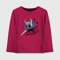 Лонгслив хлопковый детский Hollow Knight, цвет: маджента