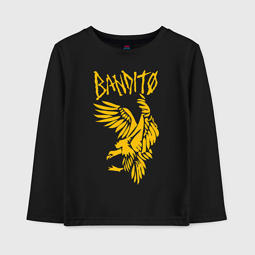 Детский лонгслив TOP: BANDITO / Черный – фото 1