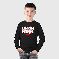 Лонгслив хлопковый детский LINKIN PARK, цвет: черный — фото 2