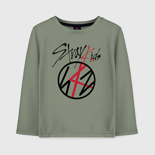 Детский лонгслив Stray Kids / Авокадо – фото 1