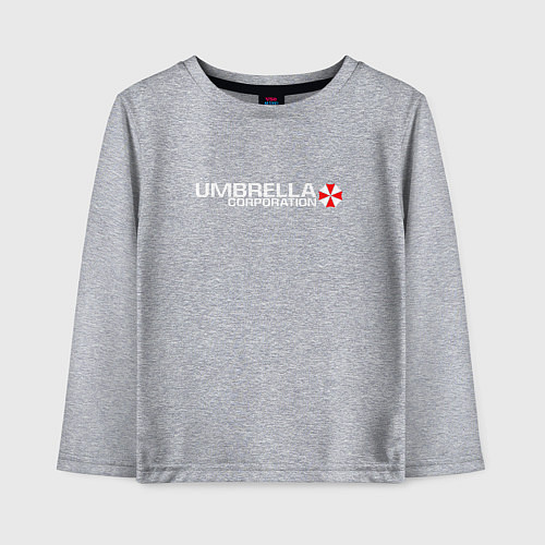 Детский лонгслив UMBRELLA CORP / Меланж – фото 1
