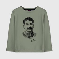 Детский лонгслив Товарищ Сталин