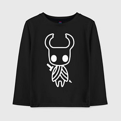 Лонгслив хлопковый детский Hollow Knight, цвет: черный