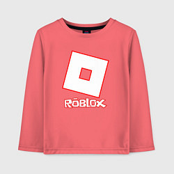 Лонгслив хлопковый детский ROBLOX, цвет: коралловый