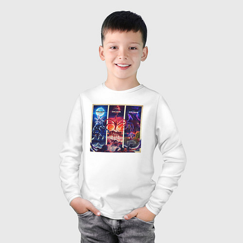Детский лонгслив STRANGER THINGS / Белый – фото 3