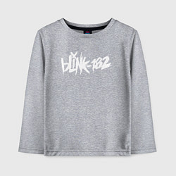 Лонгслив хлопковый детский Blink 182, цвет: меланж