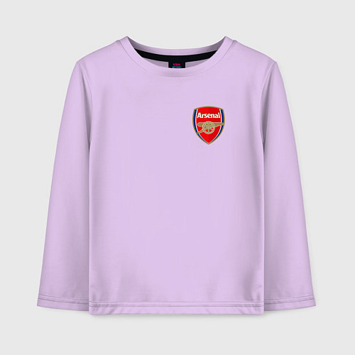 Детский лонгслив АРСЕНАЛ / Лаванда – фото 1