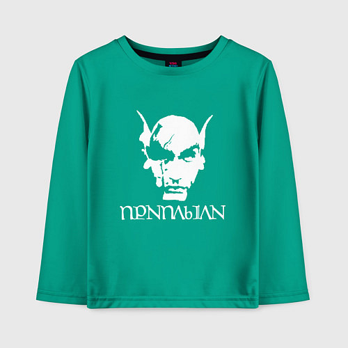 Детский лонгслив TES - Приплыли / Зеленый – фото 1