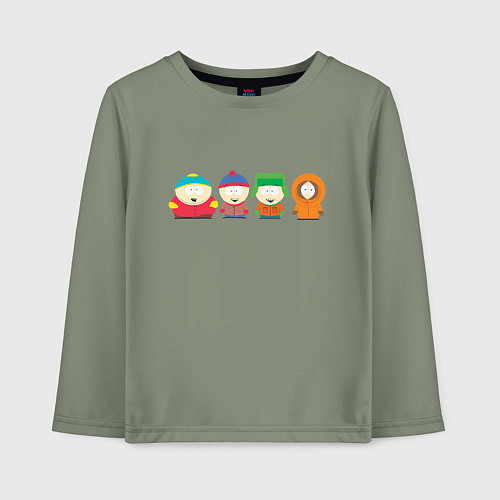 Детский лонгслив SOUTH PARK / Авокадо – фото 1