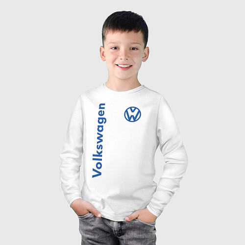 Детский лонгслив Volkswagen / Белый – фото 3
