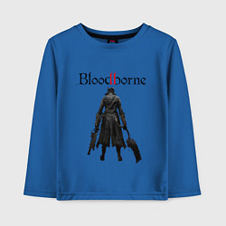Лонгслив хлопковый детский Bloodborne, цвет: синий