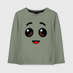Лонгслив хлопковый детский ЛИЦО БАНАНА ИЗ FORTNITE, цвет: авокадо