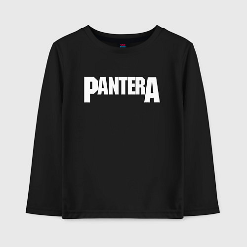 Детский лонгслив PANTERA / Черный – фото 1