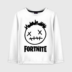 Лонгслив хлопковый детский FORTNITE X TRAVIS SCOTT, цвет: белый