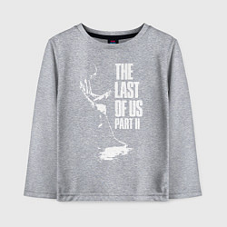 Лонгслив хлопковый детский Элли с гитарой, цвет: меланж