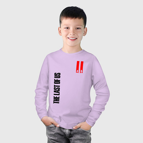 Детский лонгслив THE LAST OF US II / Лаванда – фото 3
