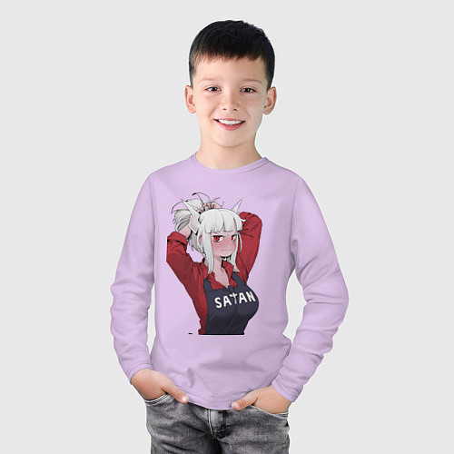 Детский лонгслив Helltaker / Лаванда – фото 3