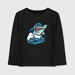 Детский лонгслив SHARK POWER