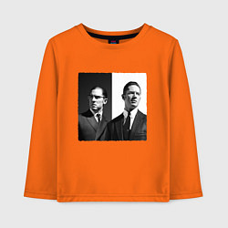 Лонгслив хлопковый детский Tom hardy, цвет: оранжевый