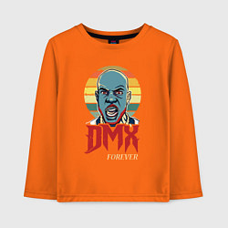 Лонгслив хлопковый детский DMX - Forever Scream, цвет: оранжевый