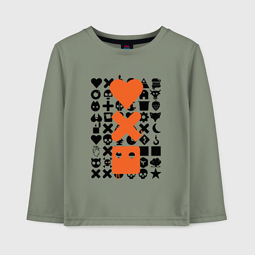 Детский лонгслив Love Death & Robots / Авокадо – фото 1