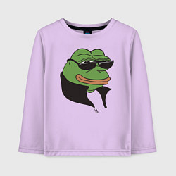 Детский лонгслив Лягушонок Пепе