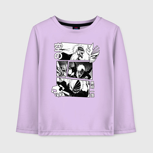 Детский лонгслив БЛИЧ МАНГА / Лаванда – фото 1