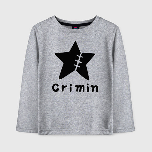 Детский лонгслив Crimin бренд One Piece / Меланж – фото 1