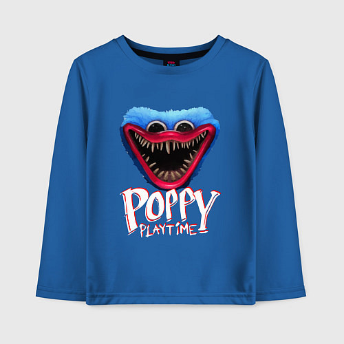 Детский лонгслив Poppy Playtime: Monster / Синий – фото 1
