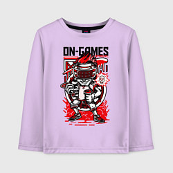 Детский лонгслив В игре