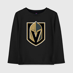 Лонгслив хлопковый детский Vegas Golden Knights , Вегас Голден Найтс, цвет: черный