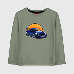 Детский лонгслив Ниссан gtr 2022