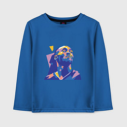 Лонгслив хлопковый детский Kobe Bryant Style, цвет: синий