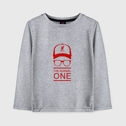 Лонгслив хлопковый детский Klopp - Normal One, цвет: меланж