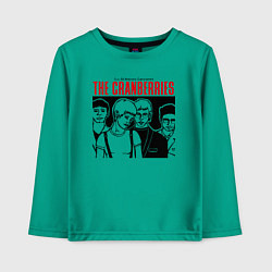 Лонгслив хлопковый детский Sus 50 mejores canciones - The Cranberries, цвет: зеленый