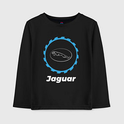 Лонгслив хлопковый детский Jaguar в стиле Top Gear, цвет: черный