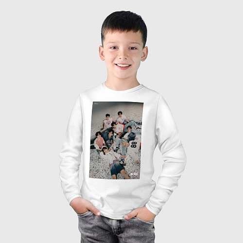 Детский лонгслив Stray Kids Maxident / Белый – фото 3