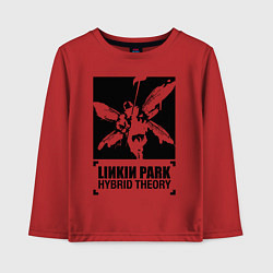 Лонгслив хлопковый детский LP Hybrid Theory, цвет: красный