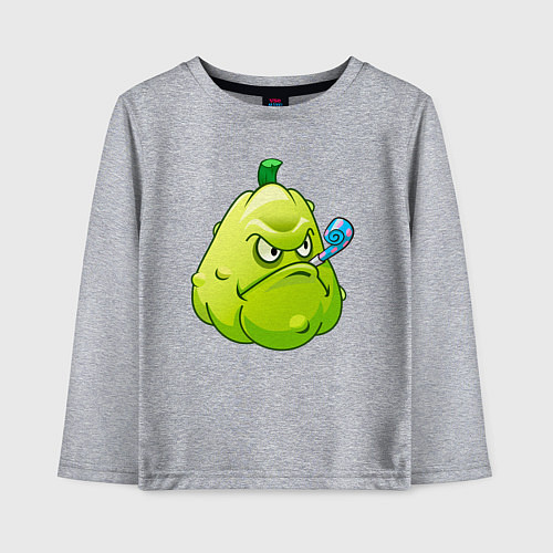 Детский лонгслив PvZ Squash / Меланж – фото 1